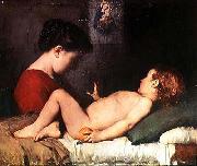 Le reveil de l enfant Jean-Jacques Henner